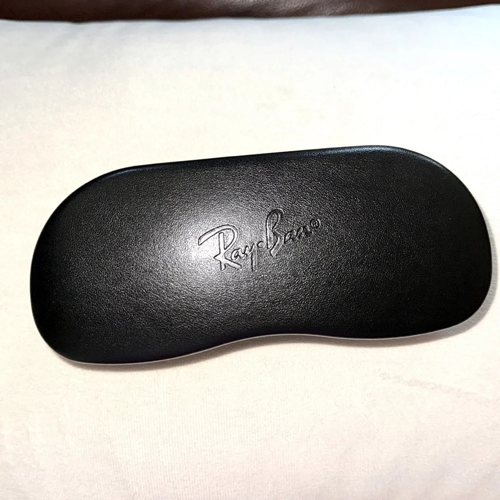 Authentic Ray-Ban black sunglasses case